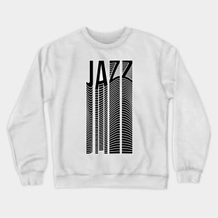 Jazz typography logo Crewneck Sweatshirt